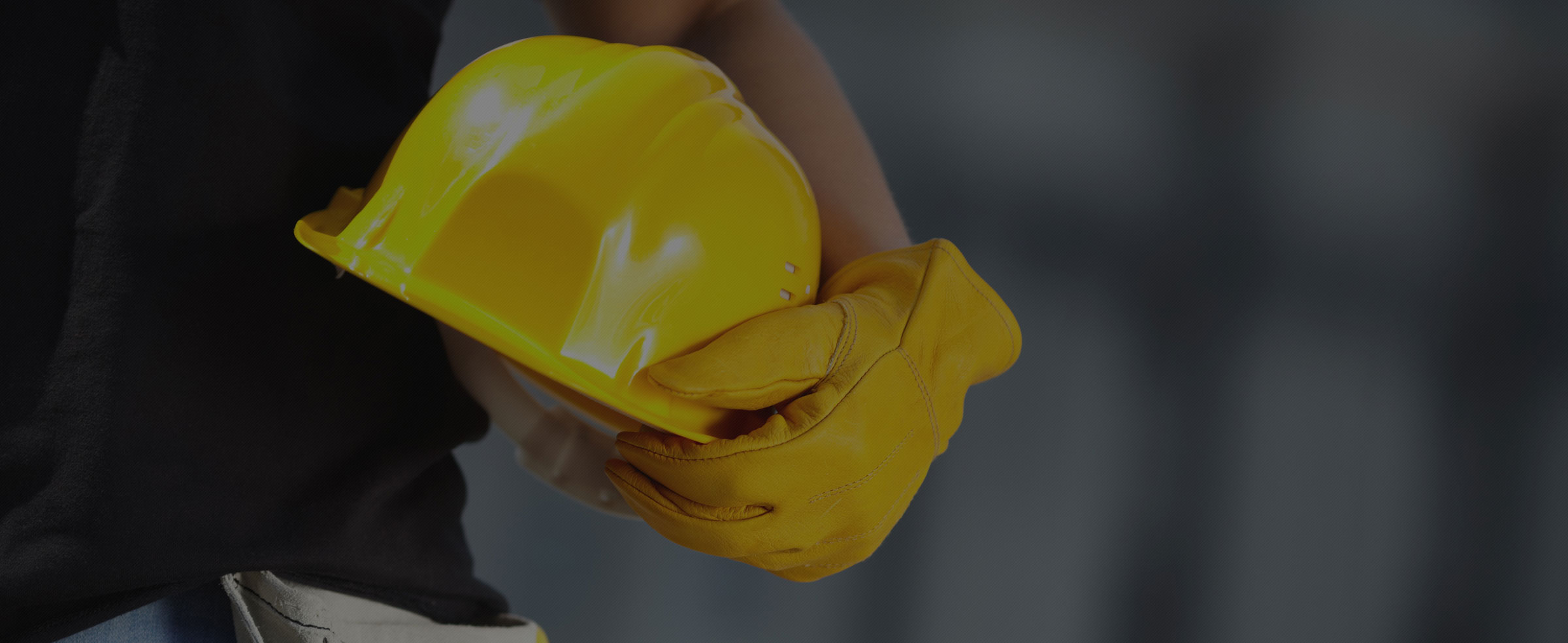 Person Holding Construction Hat